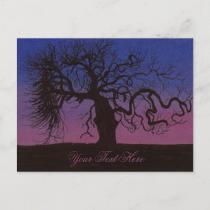 Gnarly Tree Postcard