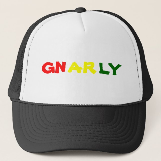GNARLY TRUCKER HAT (Front)