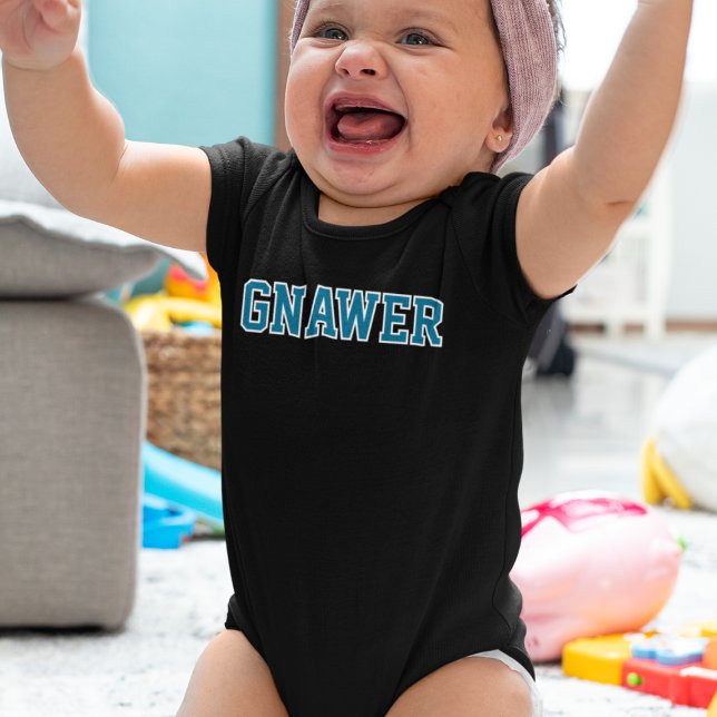 Gnawer - For the Teething Baby Baby Bodysuit (Creator Uploaded)