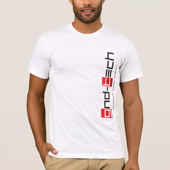 gnd white side logo T-Shirt (Front)