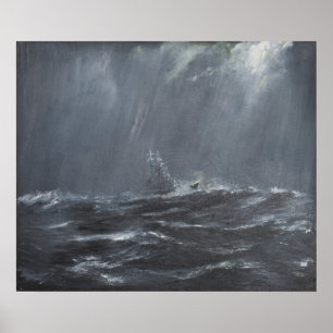 Gneisenau Storm in the North Sea 1940. 2006 Poster
