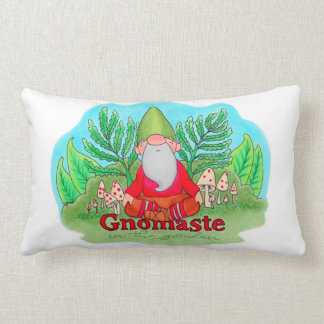 Gnomaste in the Garden, pillow