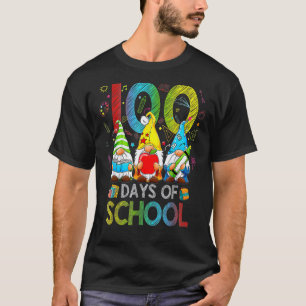 Gnome 100 Days Of School Gnomes Teacher Student Ki T-Shirt
