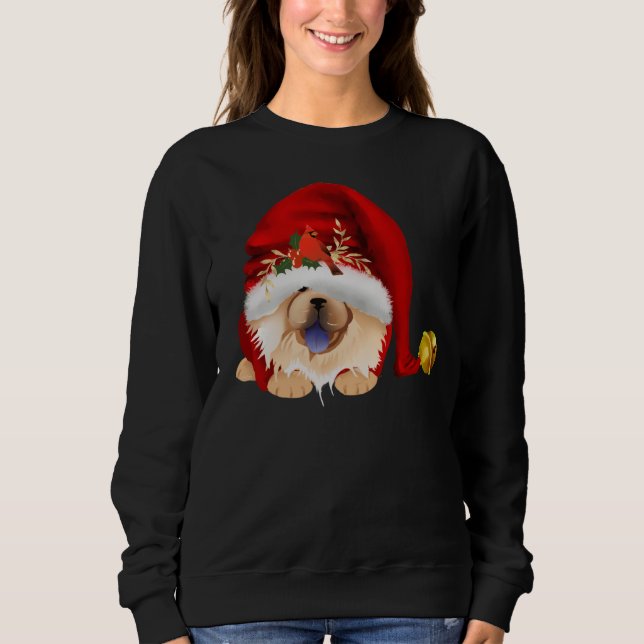 GNOME 4 THE CHOWLIDAYS - Red Chow  sweatshirt (Front)