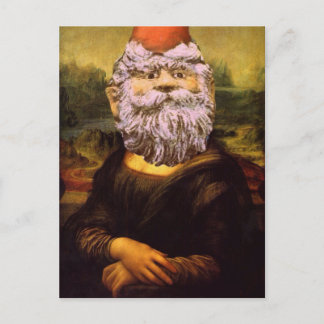 Gnome-A-Lisa Postcard