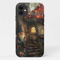Gnome and mushroom house design