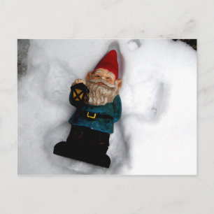 Gnome Angel Postcard