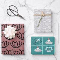 Gnome Buns & Puns Yoga & Meditation Lotus Patterns