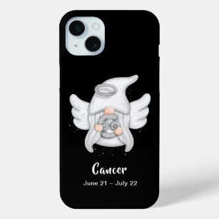 Gnome Cancer Astrology Sign Angel iPhone 15 Mini Case