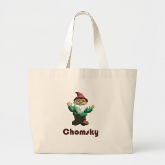 Gnome Chomsky Large Tote Bag