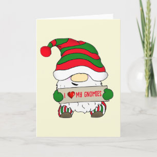 Gnome Christmas Holiday Card