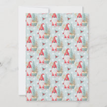 Gnome Christmas Pattern