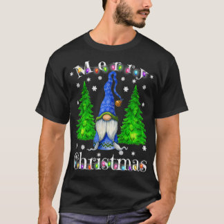 Gnome Christmas Pyjamas  Garden Gnome Merry Christ T-Shirt