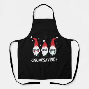 Gnome Christmas Shirts For Women Gnome Christmas F Apron