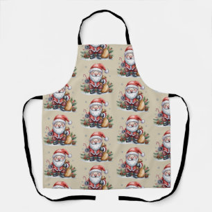 Gnome Christmas Winter Season Gnomes Lover Holiday Apron