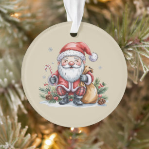 Gnome Christmas Winter Season Gnomes Lover Holiday Ornament