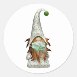Gnome Covid 19 Sticker