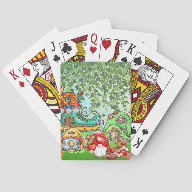 Gnome Dwelling Playing Cards (Back)