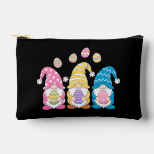 Gnome Easter Colourful Cute Eggs Spring Holiday Accessory Pouch