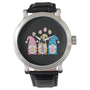 Gnome Easter Colourful Cute Eggs Spring Holiday Watch