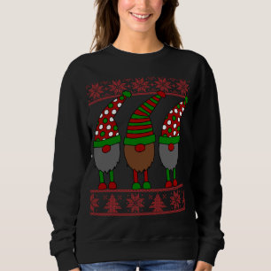Gnome Elf Ugly Christmas Sweater Matching Family G