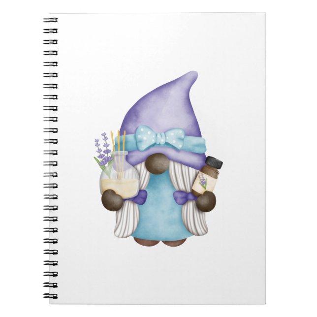 Gnome Essential Oil (16) Notebook (Front)