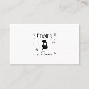 Gnome for Christmas 2 Business Card