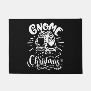 Gnome for Christmas  Doormat