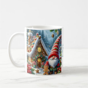 Gnome for Christmas Personalised Coffee Mug