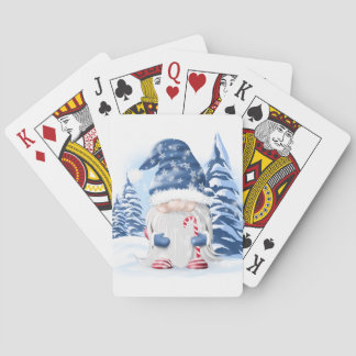 Gnome for christmas T-Shirt Playing Cards