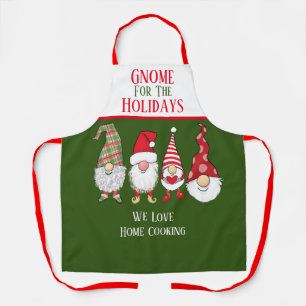Gnome for the Holidays cute fun Christmas Apron