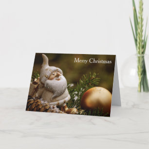 Gnome for the Holidays Merry Christmas Card