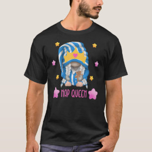 Gnome For Women And Girls Who Loves Sleeping Nap Q T-Shirt