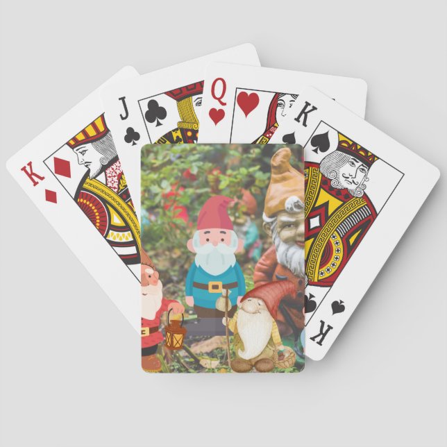 Gnome Garden Playing Cards (Back)