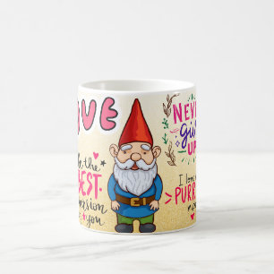 GNOME Glitter Sparkly Mug, for Gnome Lovers, Coffee Mug