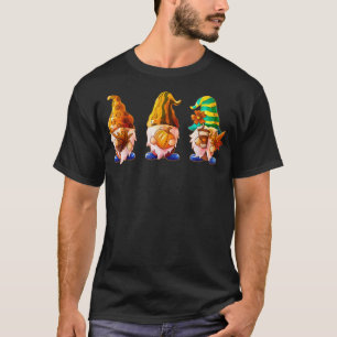 Gnome Halloween Costume Fall Pumpkin Autumn Thanks T-Shirt