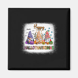 Gnome Halloween Thanksgiving Christmas Happy Hallo Magnet