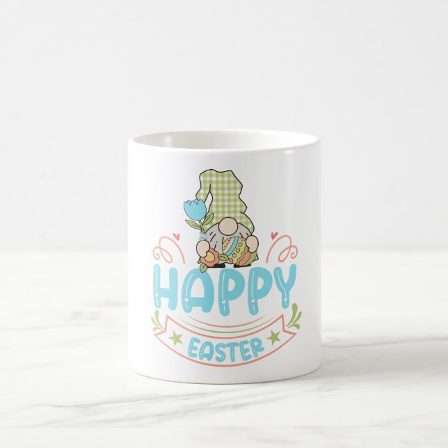 Gnome Happy Easter Coffee Mug (Center)