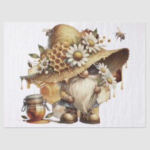 Gnome, Honeycomb and Dasies Tissue Paper