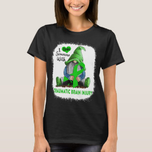 Gnome I Love Soneone With Traumatic Brain Injury T-Shirt