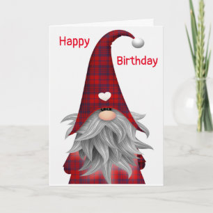GNOME IS FILLED WITH **HAPPY BIRTHDAY* WISHES CARD