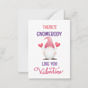 Gnome Kids Valentines Card