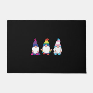 Gnome LGBTQ Bisexual Transsexual Ally Doormat