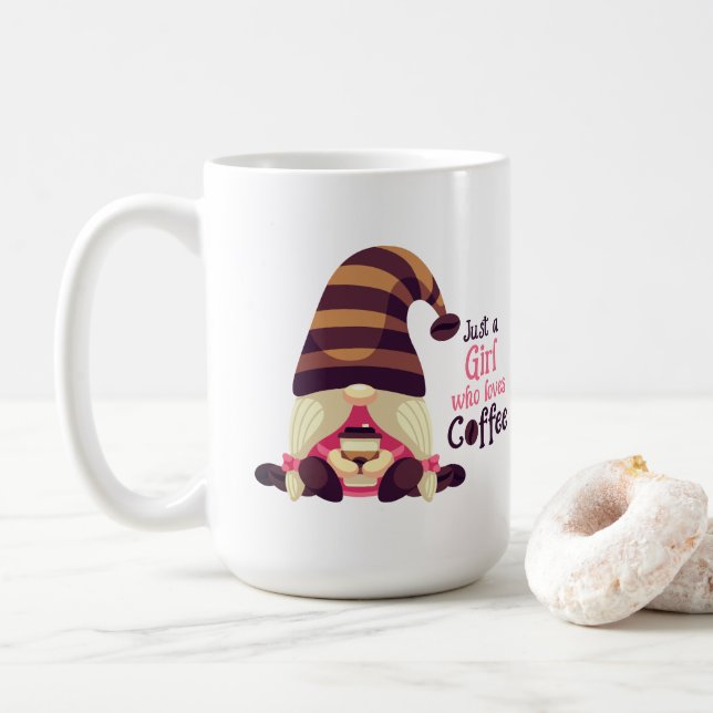 Gnome-Mug Coffee Mug (With Donut)