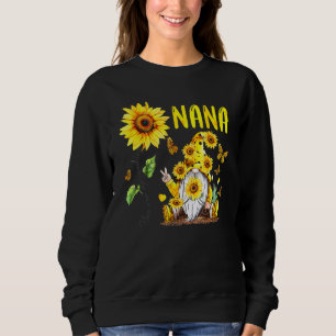 Gnome Nanna Sunflower Love Sweatshirt