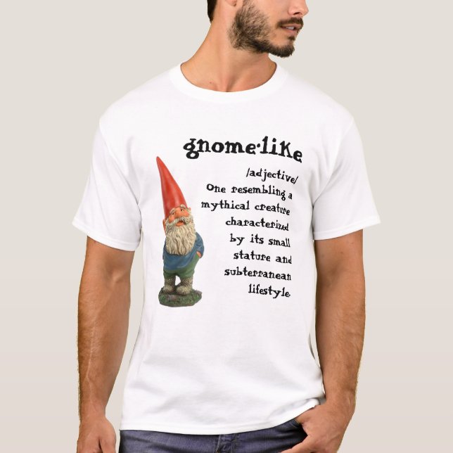 Gnome Nightshirt T-Shirt (Front)