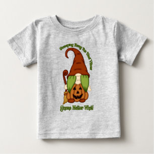 Gnome-O-Ween Pumpkin Witch Pun T-Shirts
