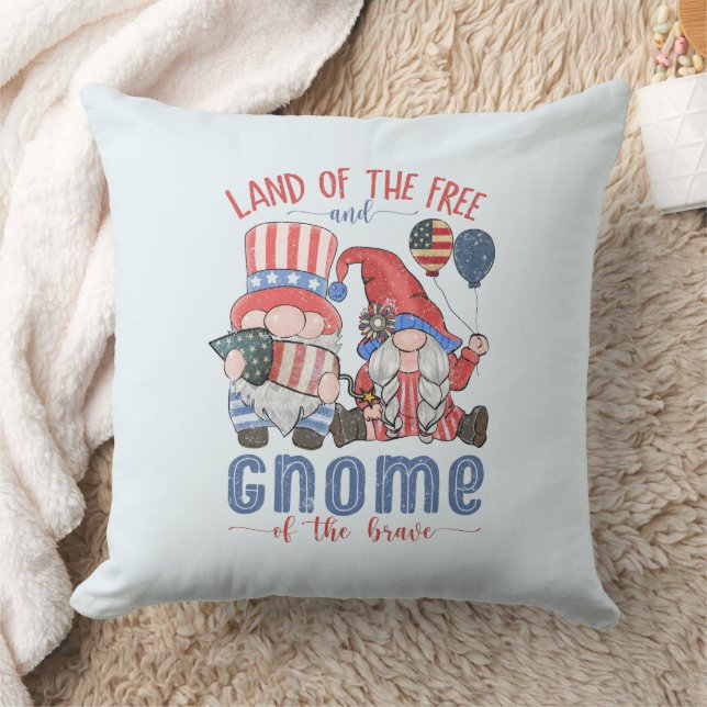 Gnome of the Brave Cushion (Blanket)