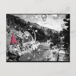 Gnome on the Roam Post Card