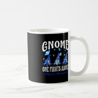 Gnome One Fights Alone Alopecia Awareness 1 Coffee Mug